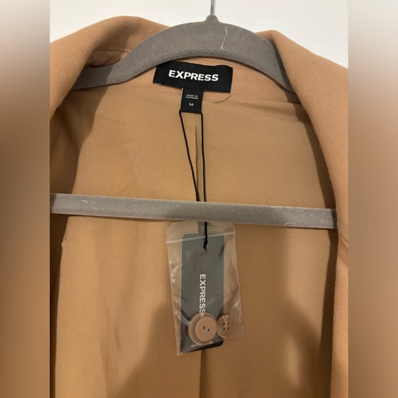 EXPRESS Double-Breasted Belted Blazer Jacket NWT - Picture 8 of 14